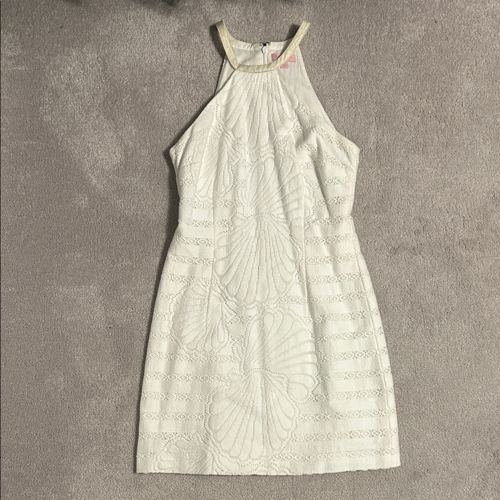 Lilly Pulitzer White Seashell Dress